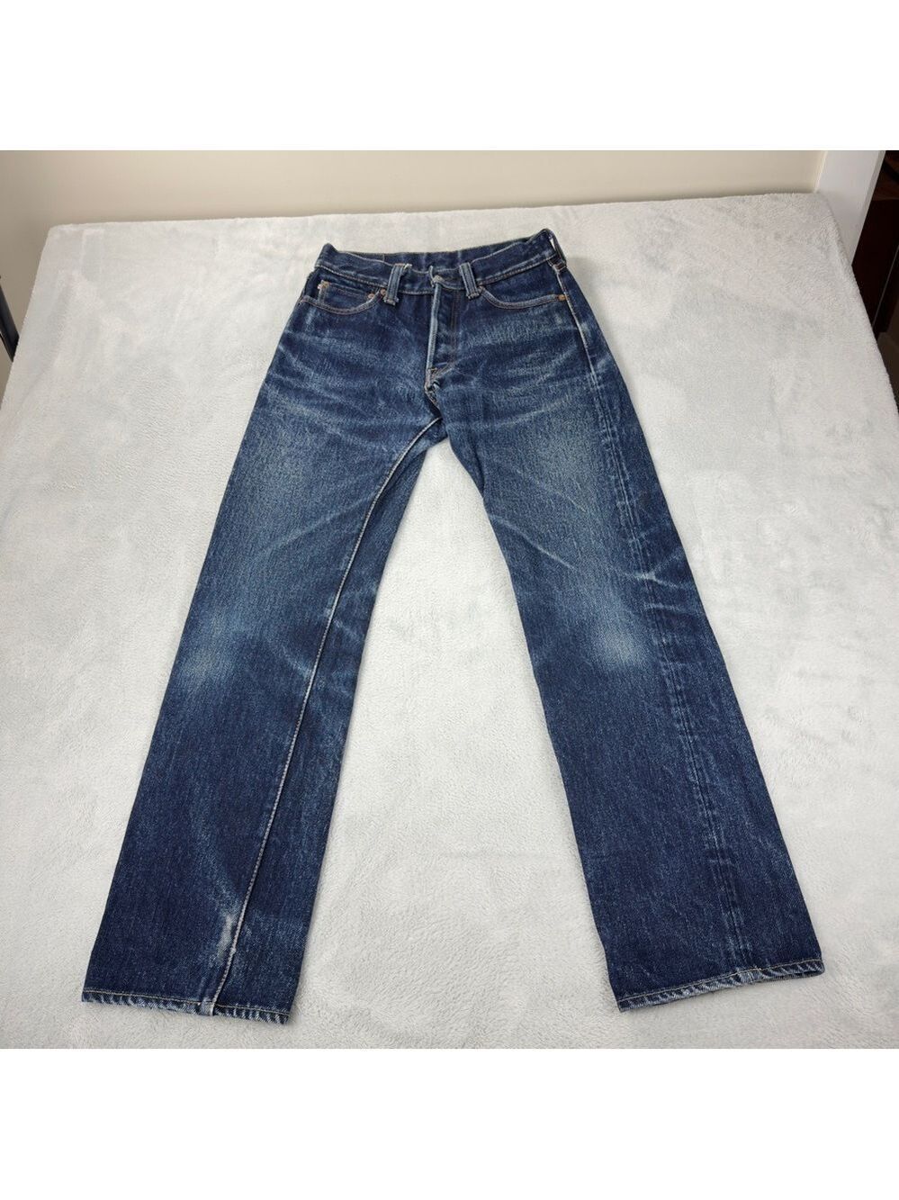 Samurai Jeans Men's Sz 28x30 S510xx 24oz Red Selvedge 100% Cotton Made in Japan